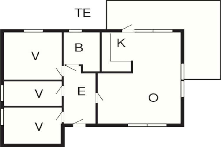 Three-Bedroom Holiday Home In Utvik 1 Reed Exteriör bild