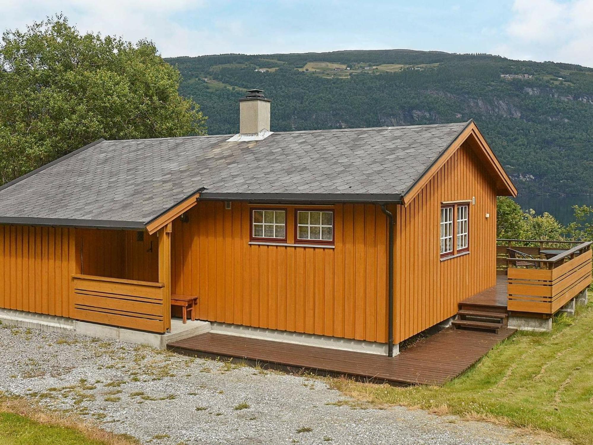 Three-Bedroom Holiday Home In Utvik 1 Reed Rum bild